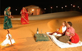 Jaisalmer City with Desert